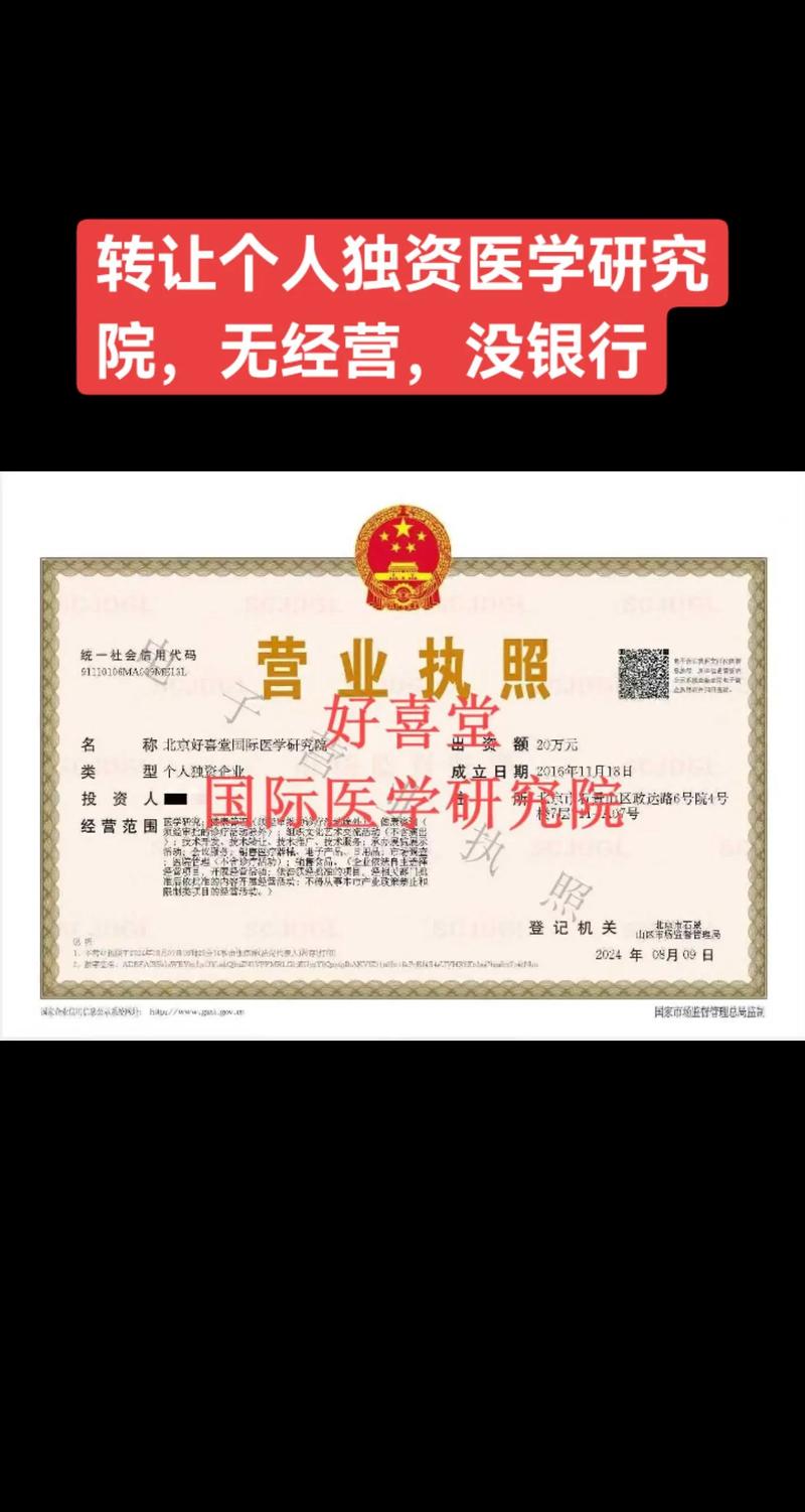 个人独资医院